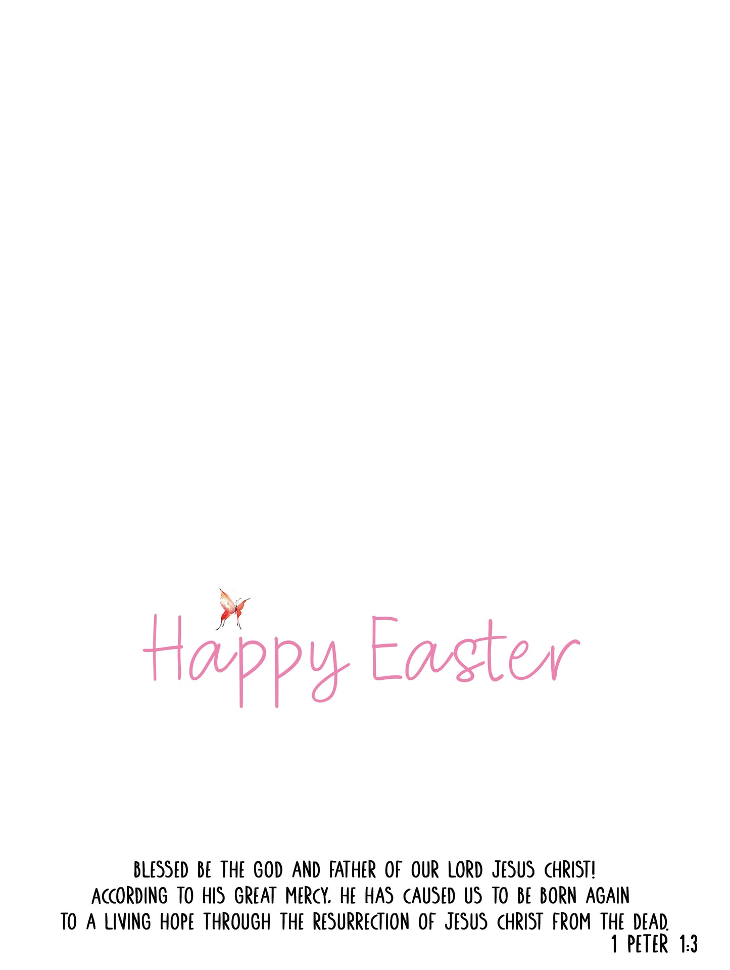 He Is Risen Easter Card - Includes 20 cards