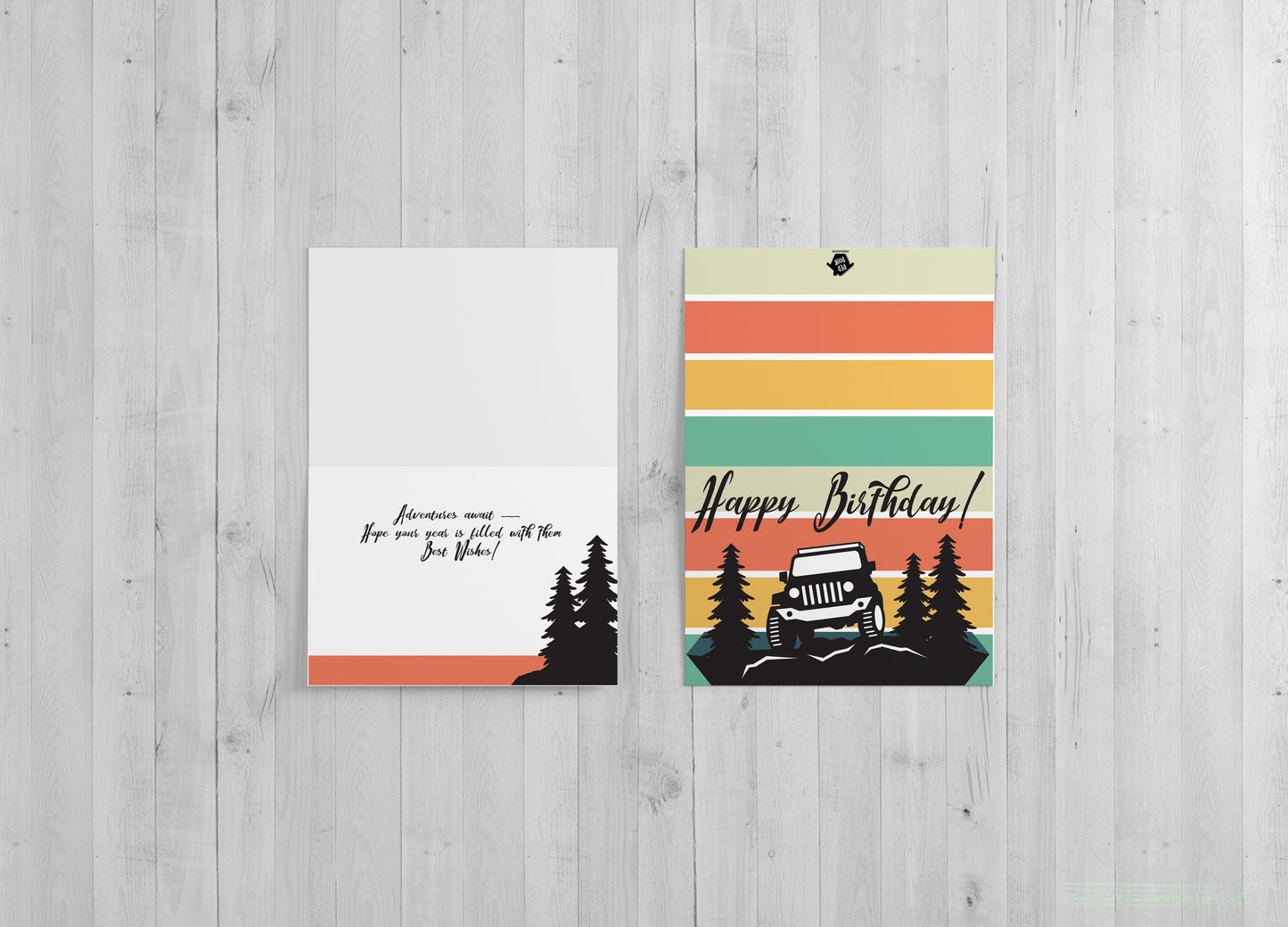 Jeep Birthday - Single Card