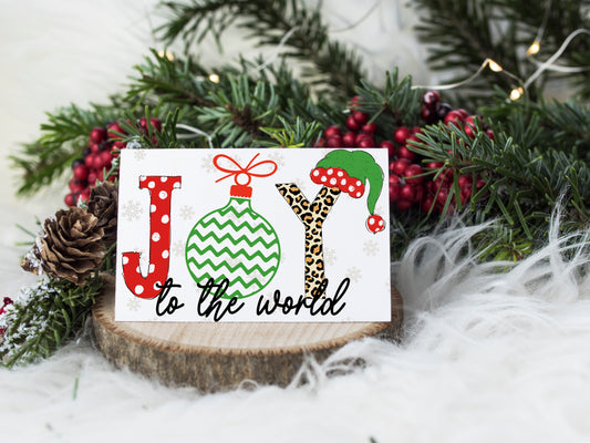 JOY to the World Christmas Cards - Includes 25 cards