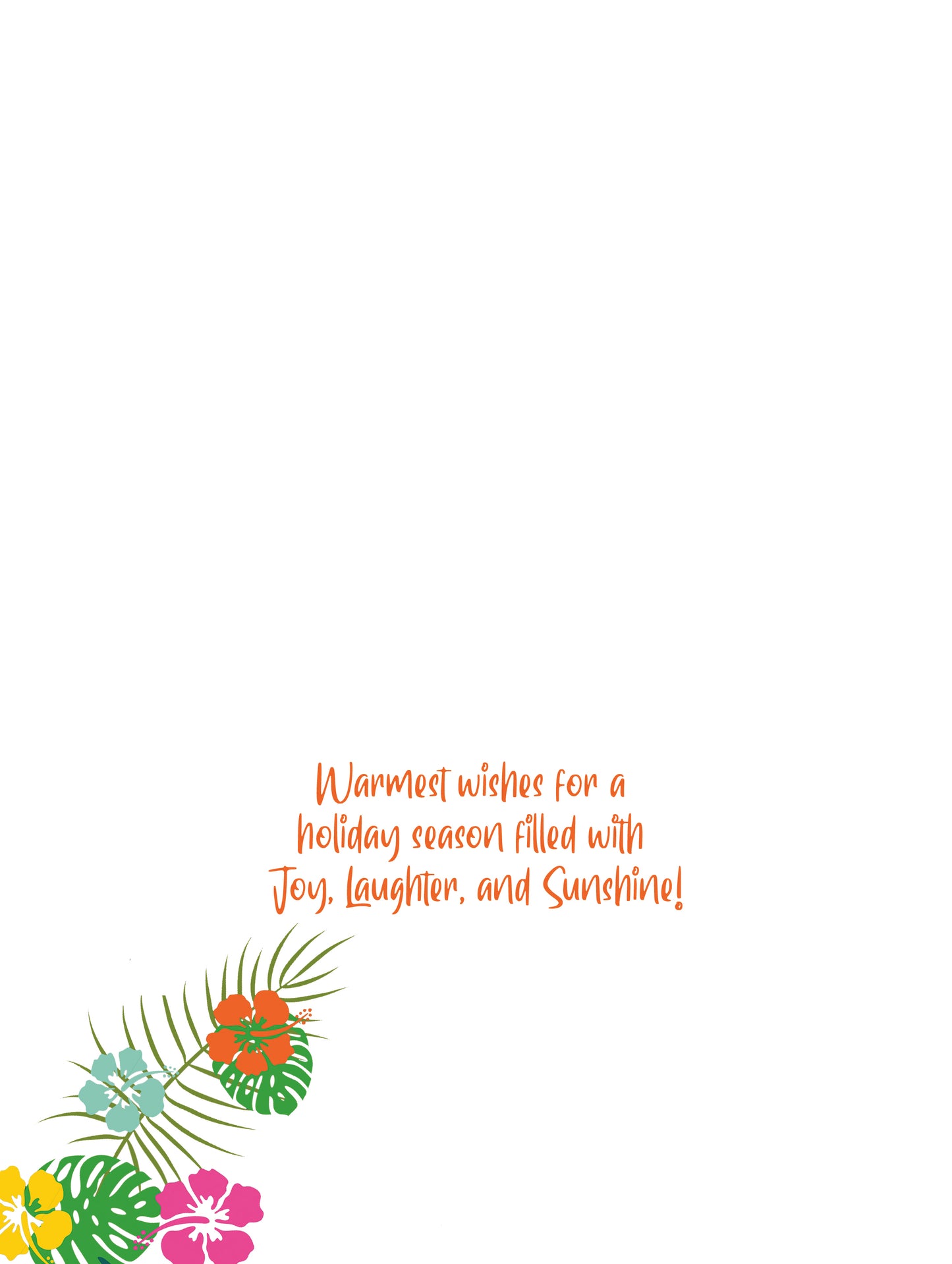 Mele Kalikimaka Christmas Card - Includes 20 cards