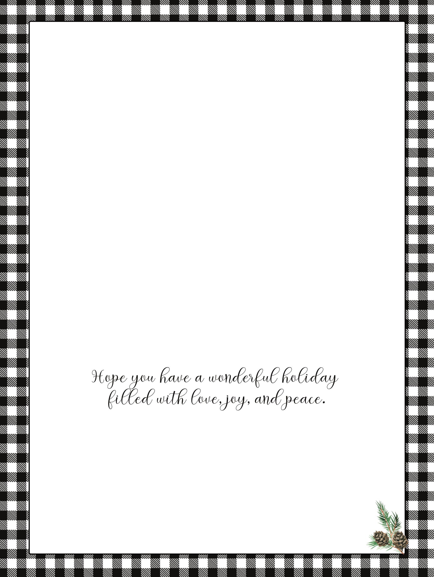 Red Truck Christmas Card - Included 25 cards