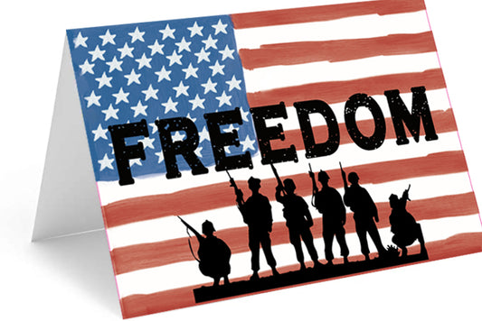 Military Freedom - Includes 20 cards