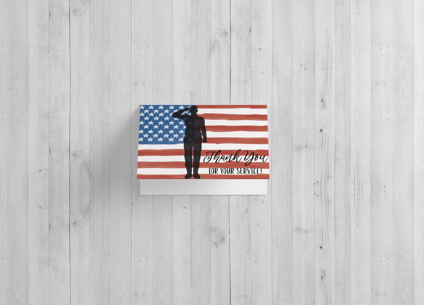 Military Thank You - Includes 20 cards