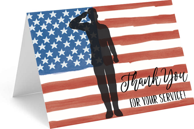 Military Thank You - Includes 20 cards