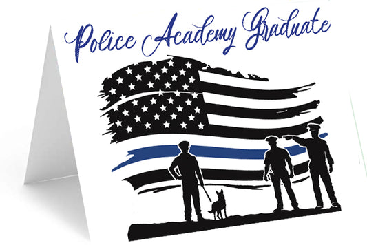 Police Academy Graduate - Single Card