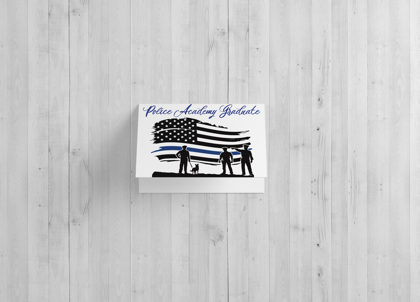 Police Academy Graduate - Single Card