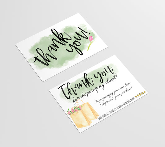 Poshmark Business TY Post Card - 30 cards