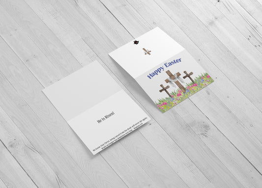 Easter Three Crosses - Includes 20 cards