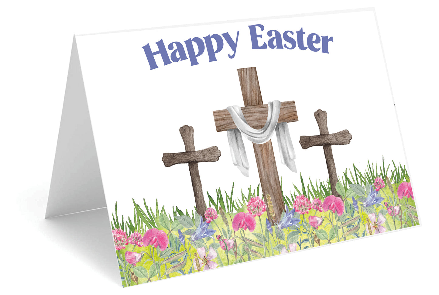 Easter Three Crosses - Includes 20 cards