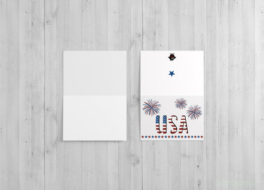 USA Fireworks - Included 25 cards