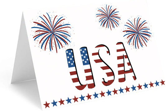 USA Fireworks - Included 25 cards