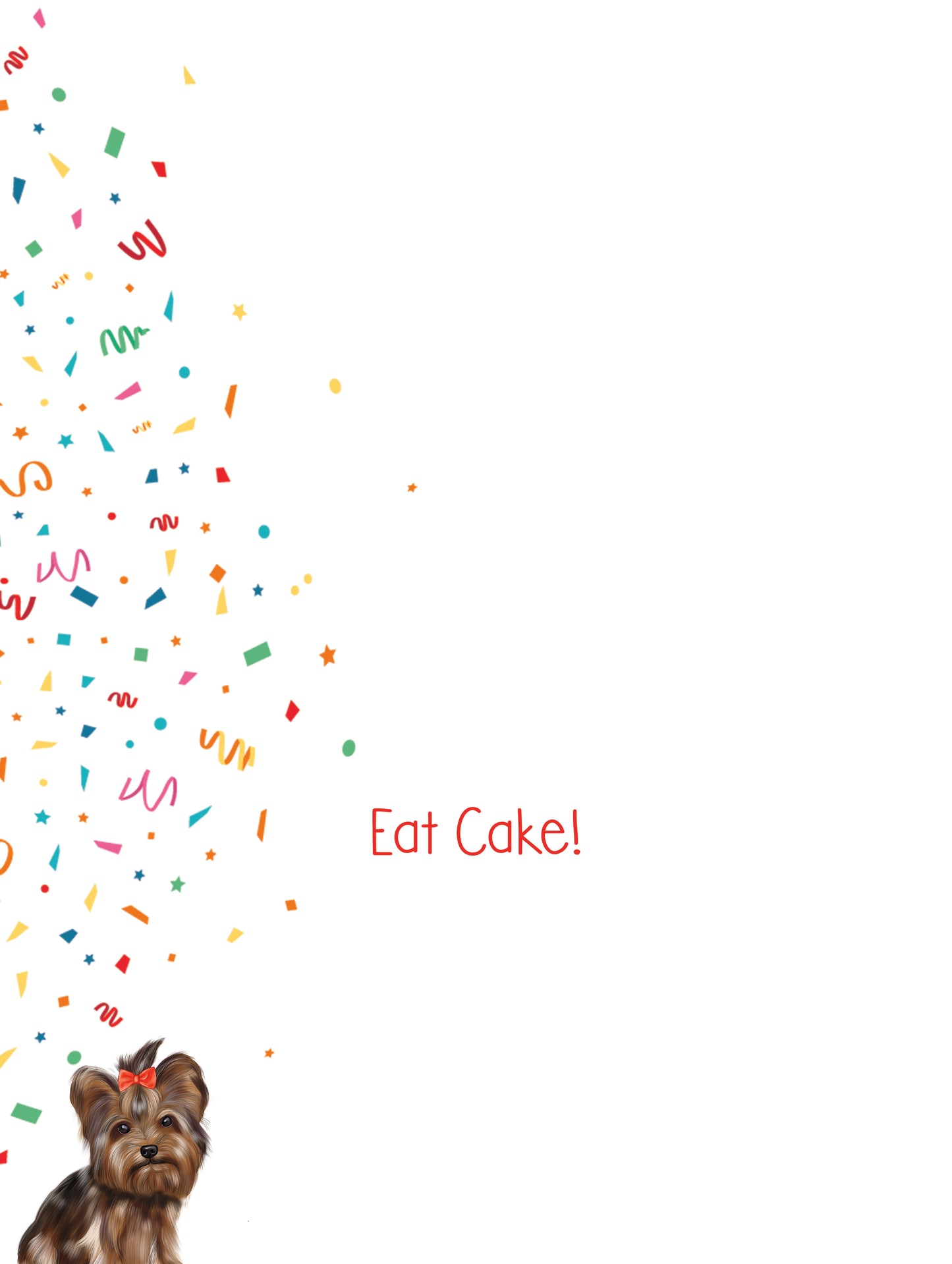 Dogs Happy Birthday - Single Card
