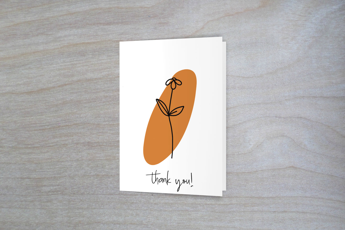 Fundraiser Boho Thank You - Single Card