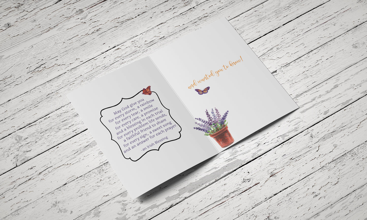Fundraiser Thinking of You - Single Card