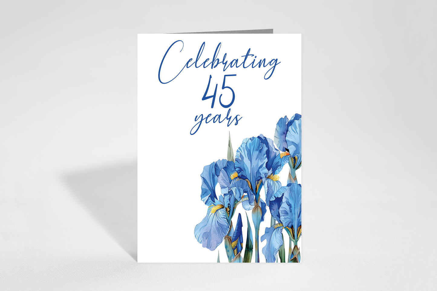 45th Sapphire Anniversary - Single Card