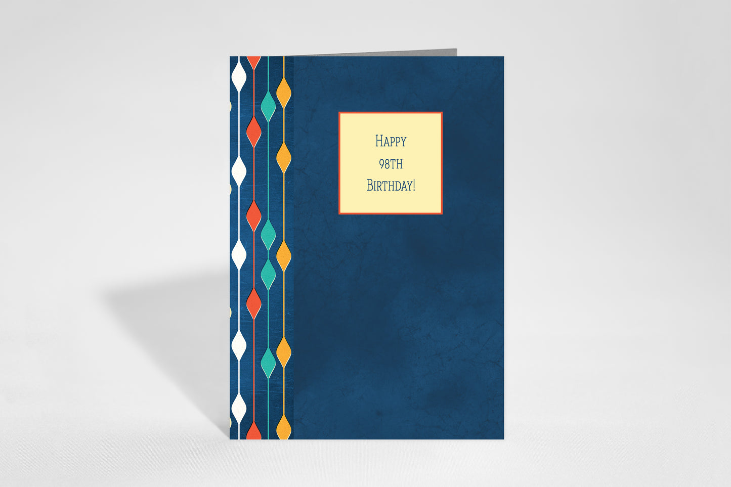 98th Diamond Birthday Card