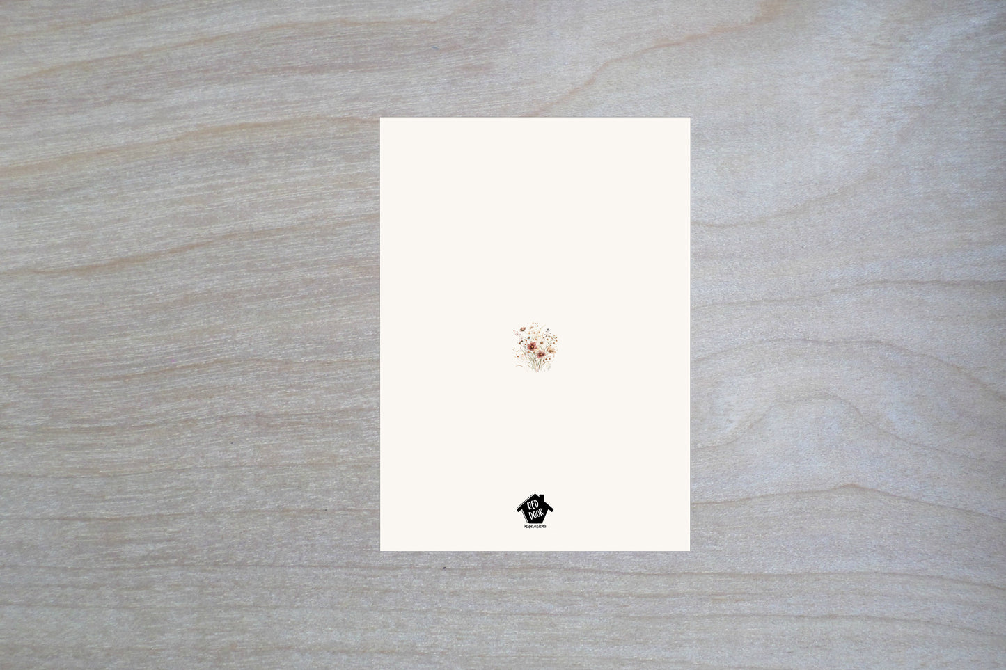 Wildflower 99th Birthday Card - Single 5x7 Card