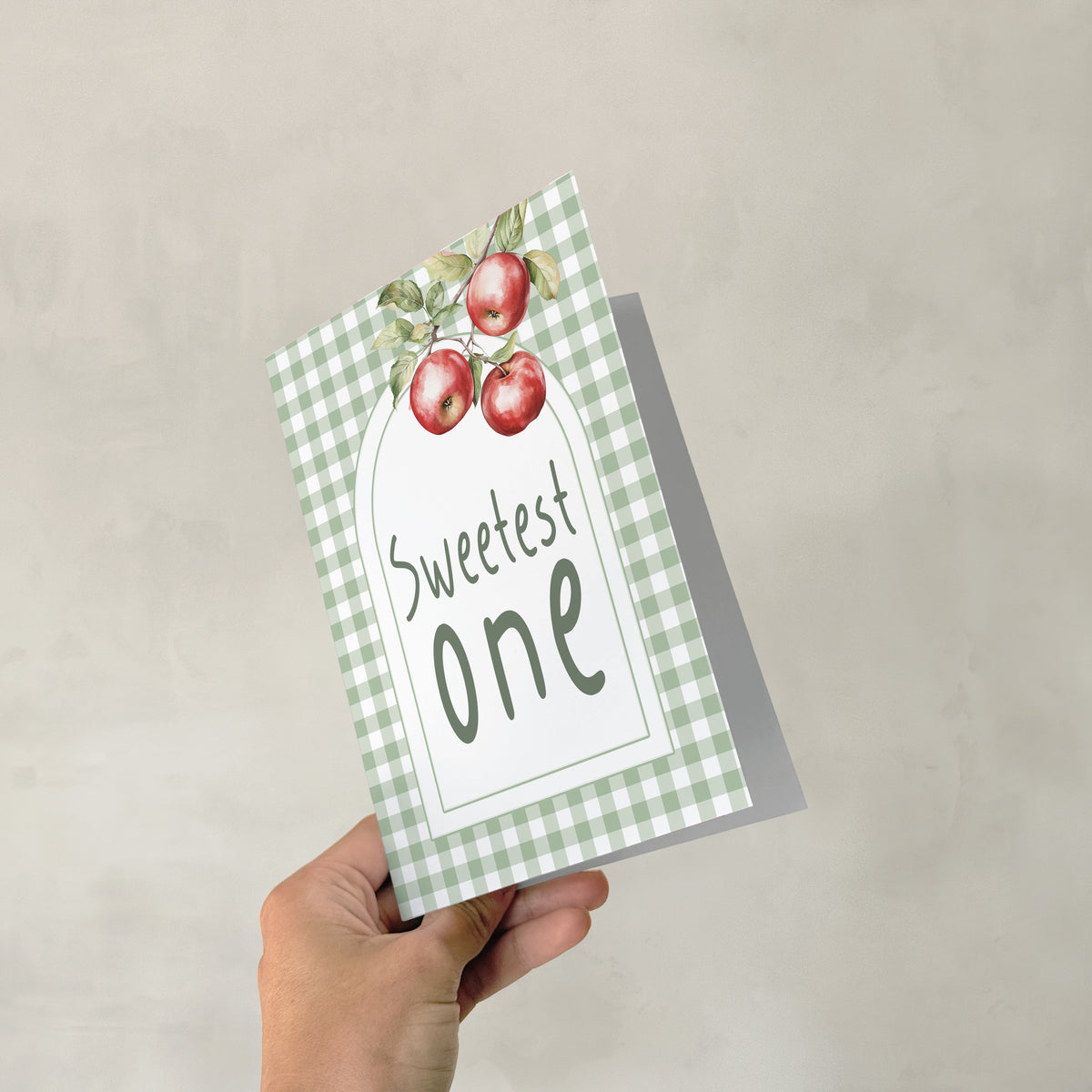 Apple Of My Eye - 5x7 Single Card