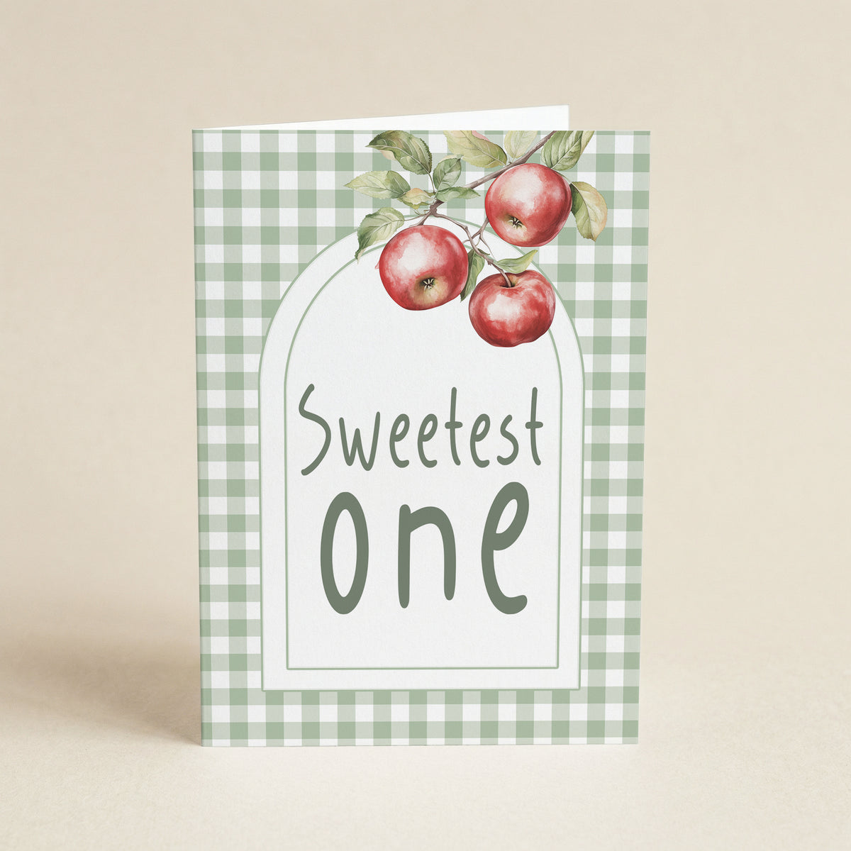 Apple Of My Eye - 5x7 Single Card