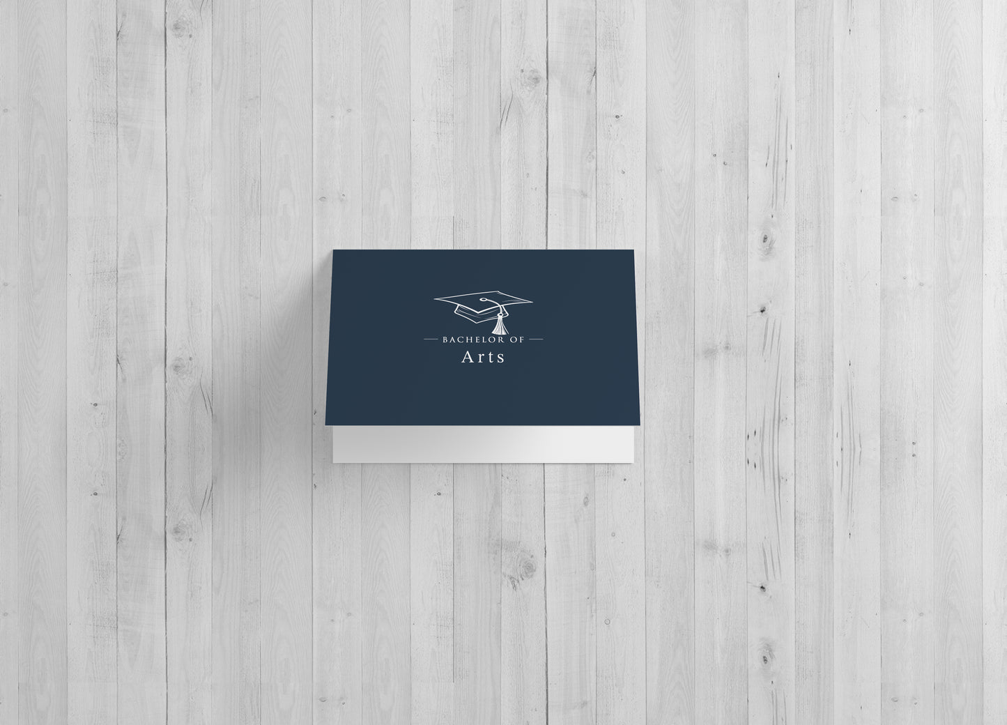 Bachelor of Arts - Single 5x7 Card