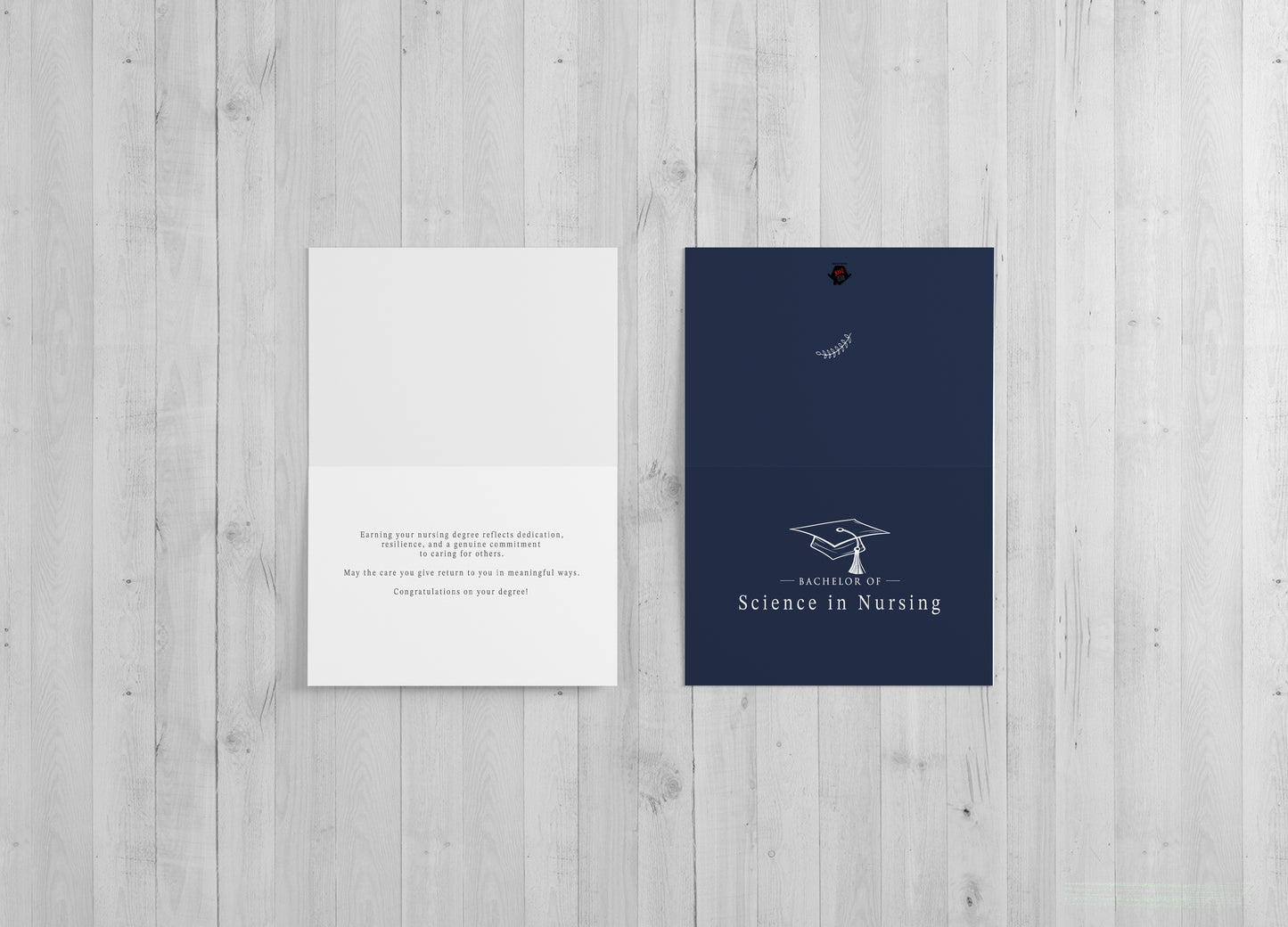 Bachelors of Science in Nursing - Single 5x7 Card