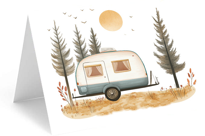 Camper Card Blank 4x6 Note Cards - 10 pack