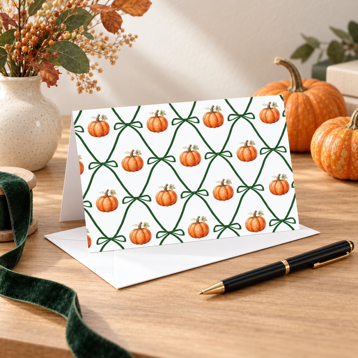 Pumpkin Cards - 10 Pack