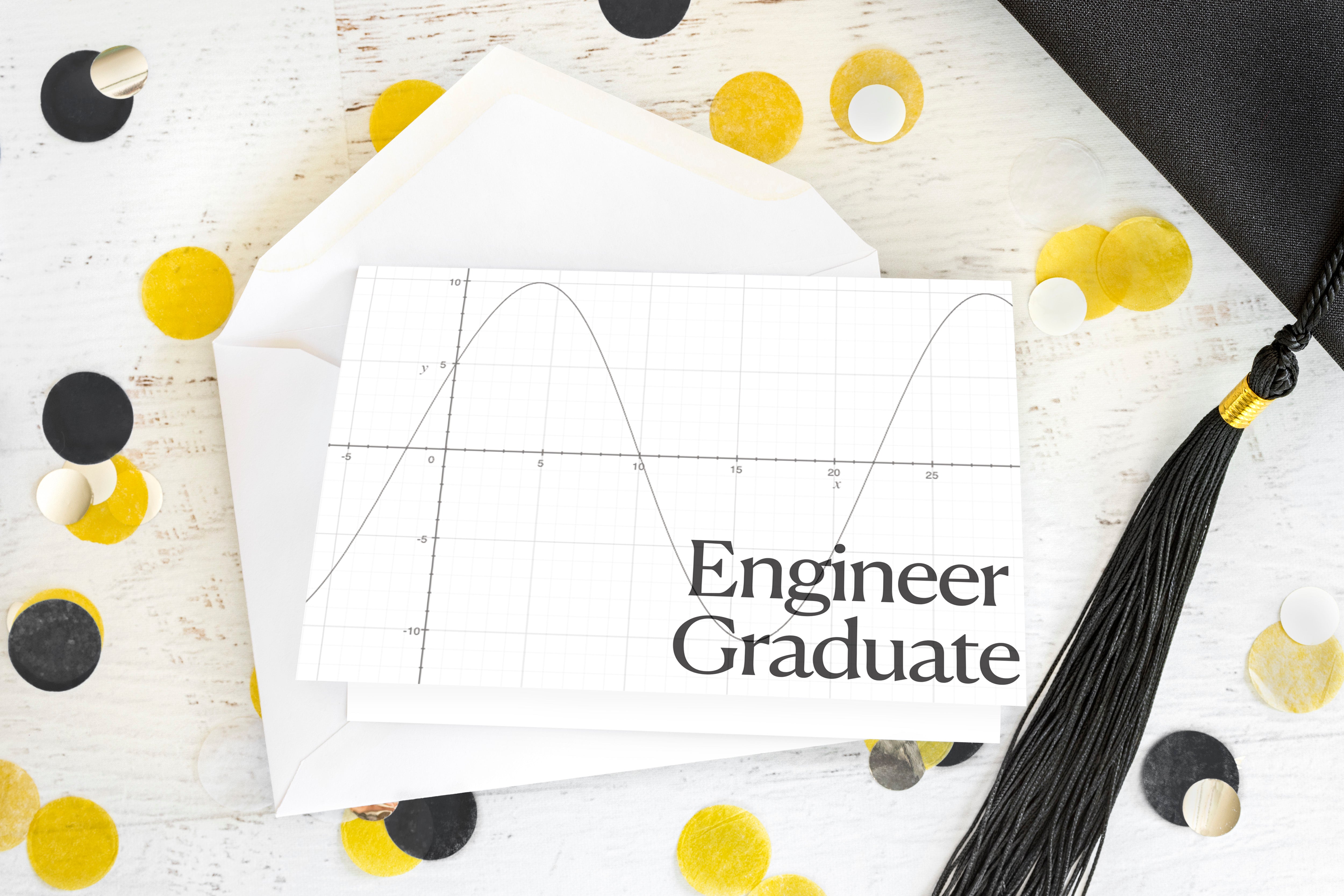 Engineer Graduate 5x7 Single Card – Red Door Inspirations