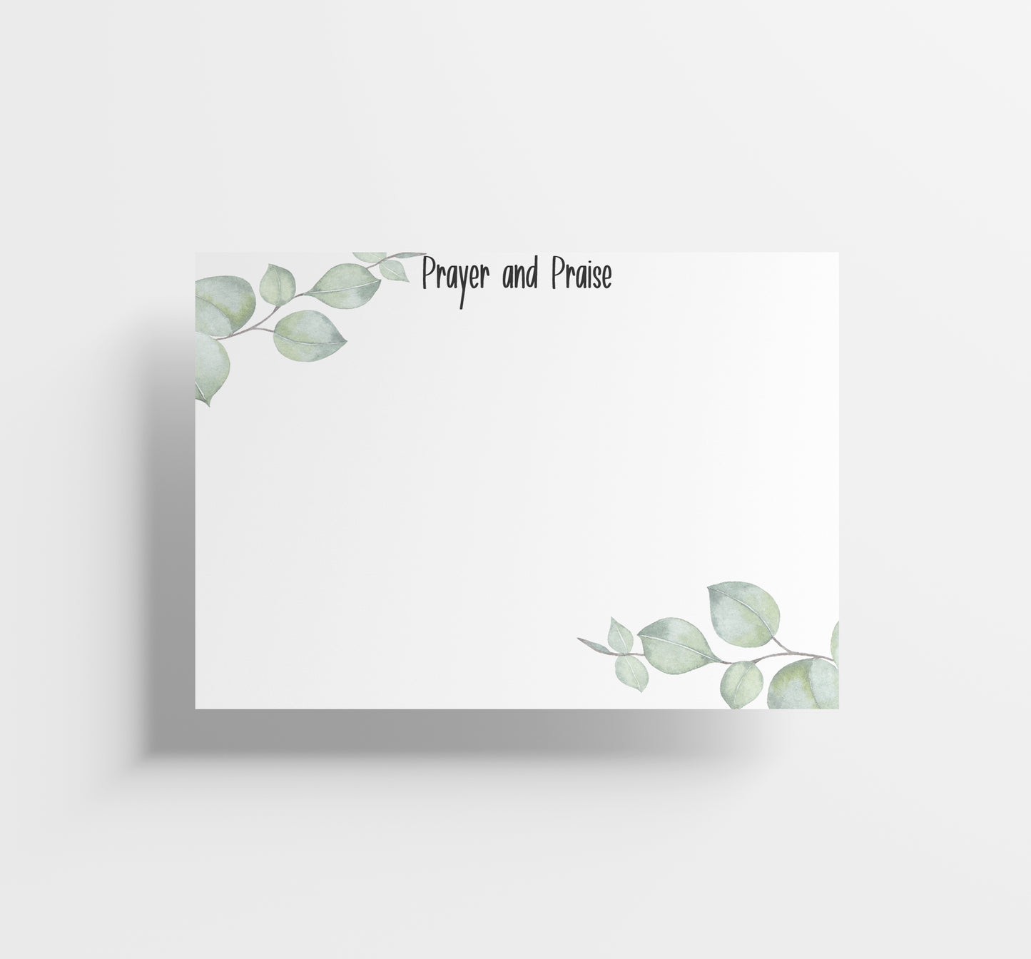 Eucalyptus Prayer & Praise Cards - set of 50