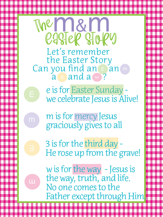 The M&M Easter Story FREE DOWNLOAD