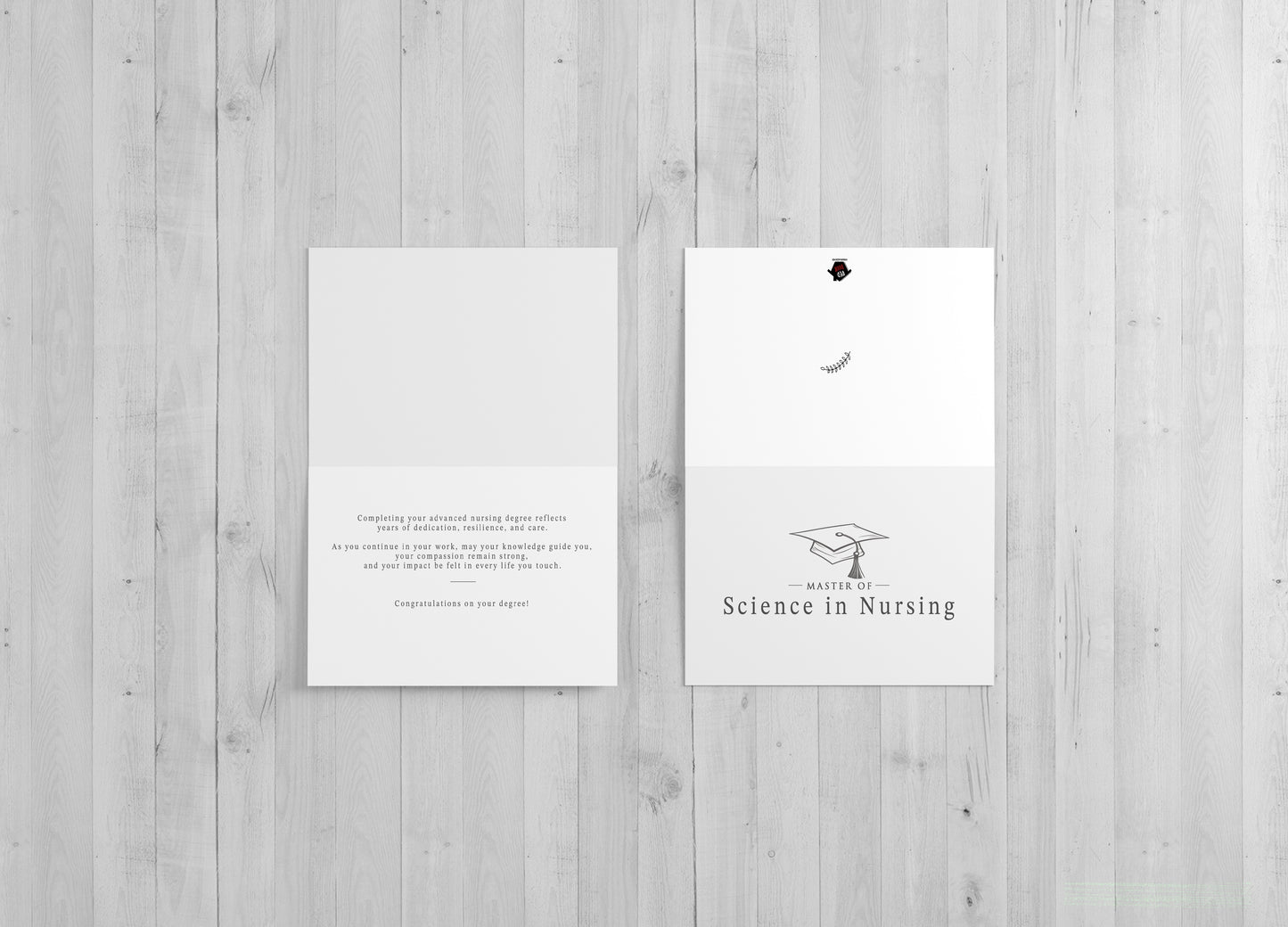 Master of Science in Nursing - Single 5x7 Card