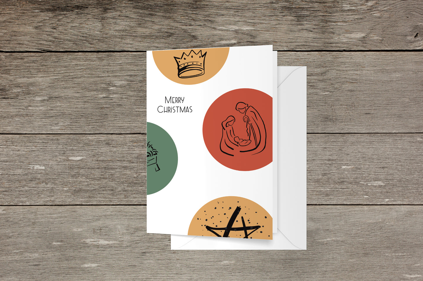 Modern Nativity - Includes 25 cards