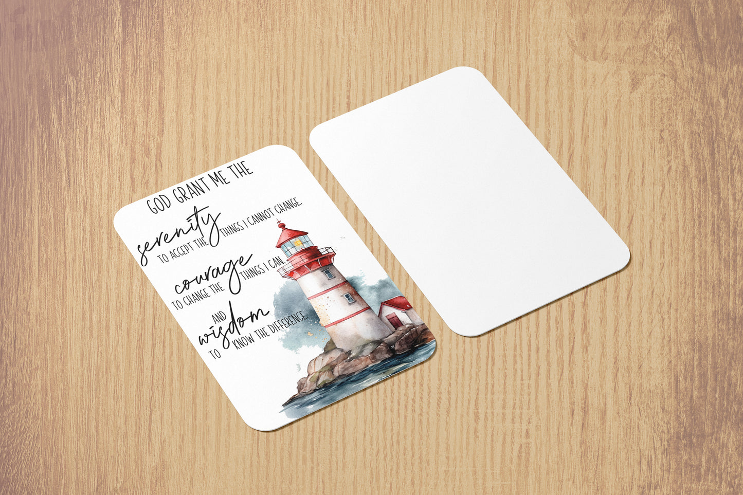 Serenity Prayer Pocket Cards - 25 pack