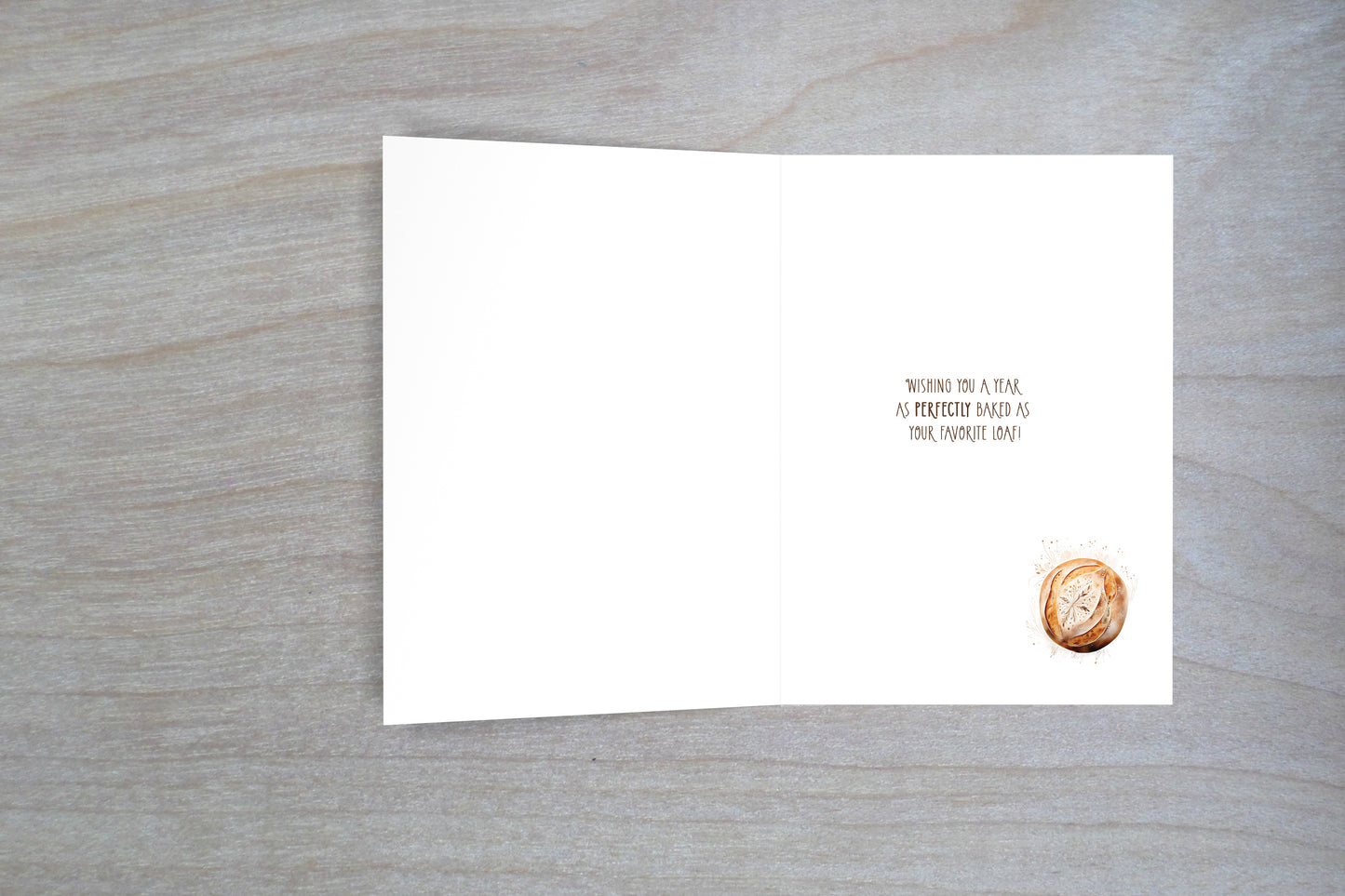 Sour Dough Birthday - Single 5x7 Card