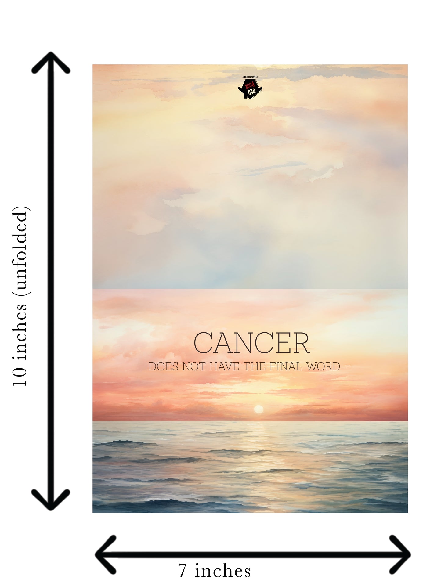 Cancer Does Not Have the Final Word - - Single 5x7 Card