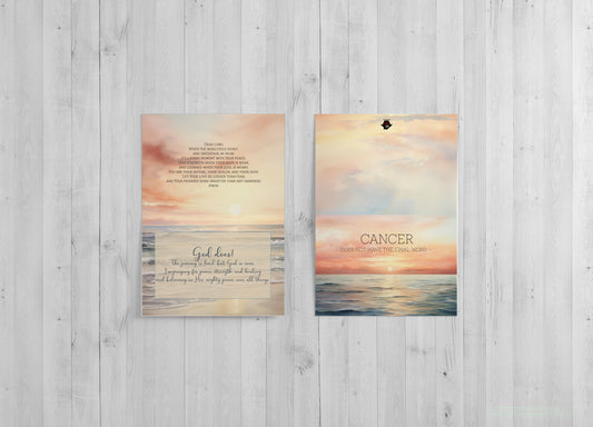 Cancer Does Not Have the Final Word - - Single 5x7 Card