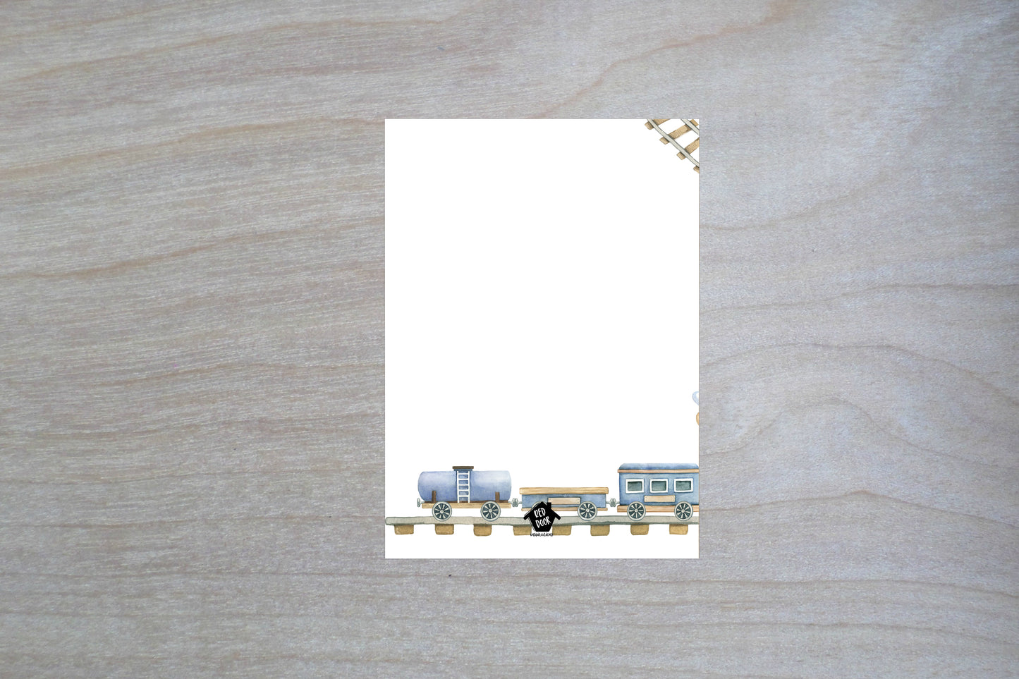 Chugga Chugga Two Two - Single 5x7 Card