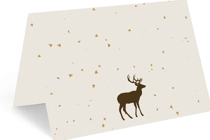 Deer Christmas Cards 4x6 card - 20 pack