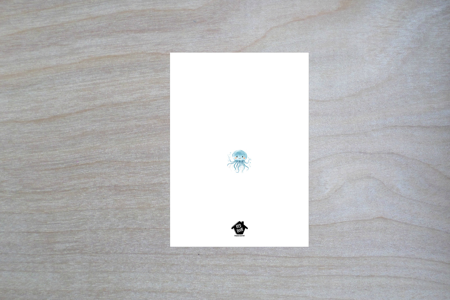 Magical Mermaid Birthday Card - Single 5x7 Card