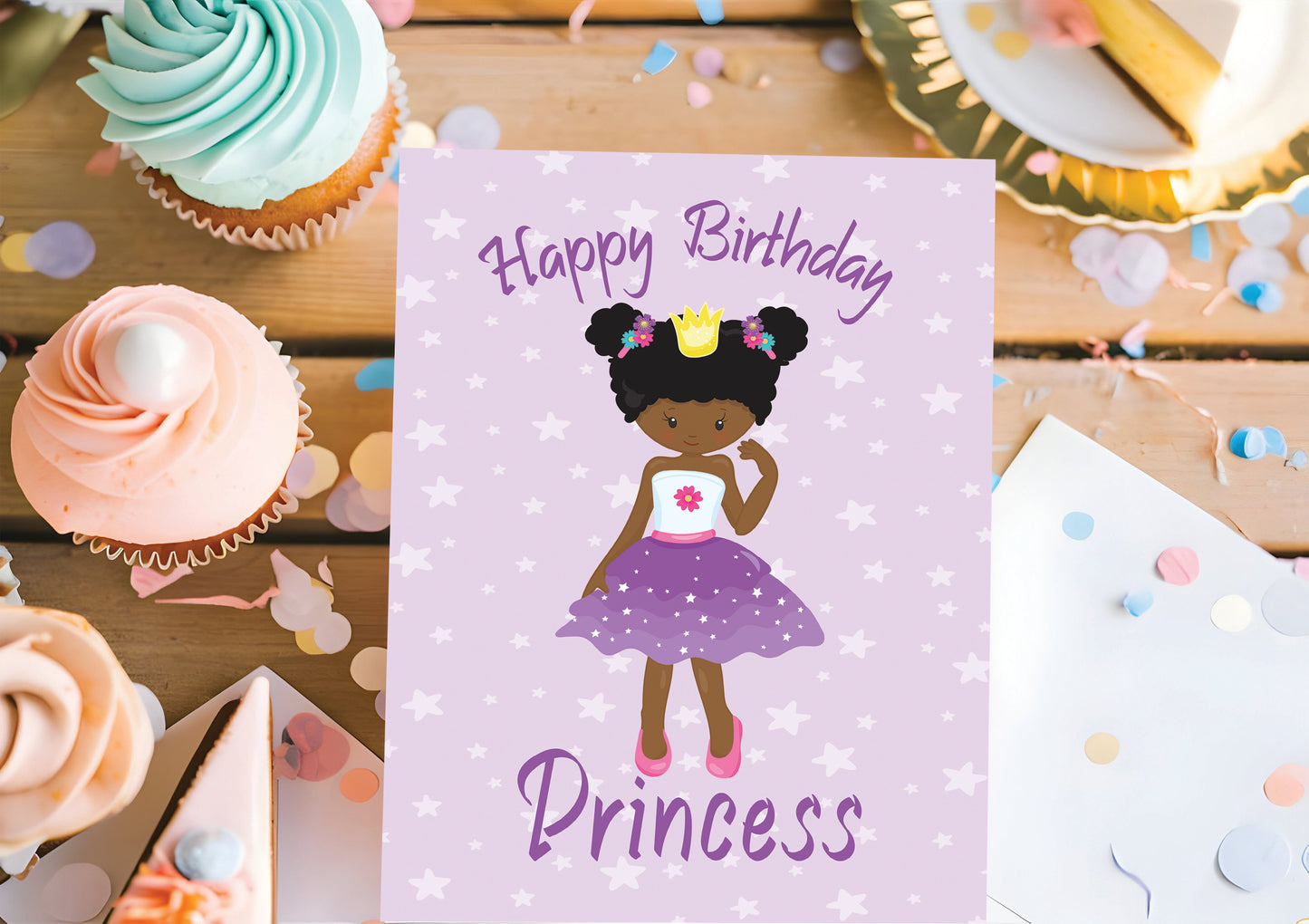 Princess Birthday Card