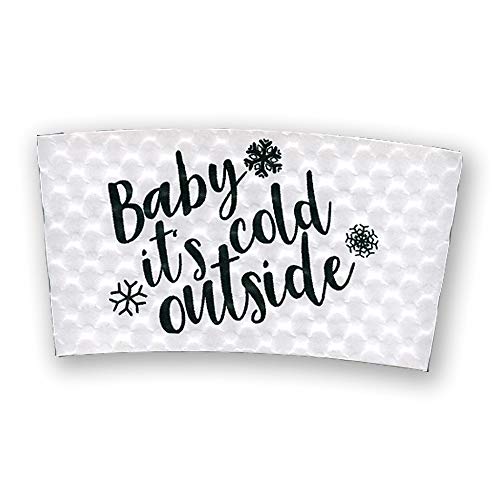 Baby It's Cold Outside Coffee Sleeves - 30 sleeves