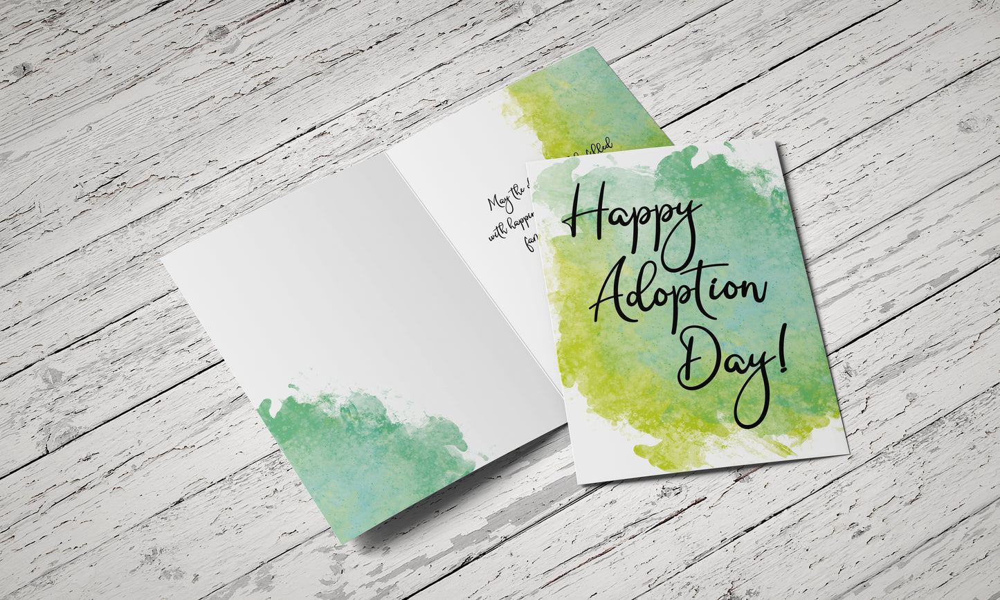 Blue/Green Adoption - Single Card