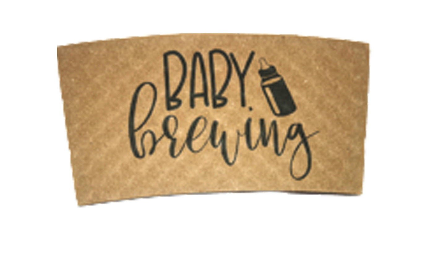 Baby Brewing Coffee Sleeves - 30 sleeves