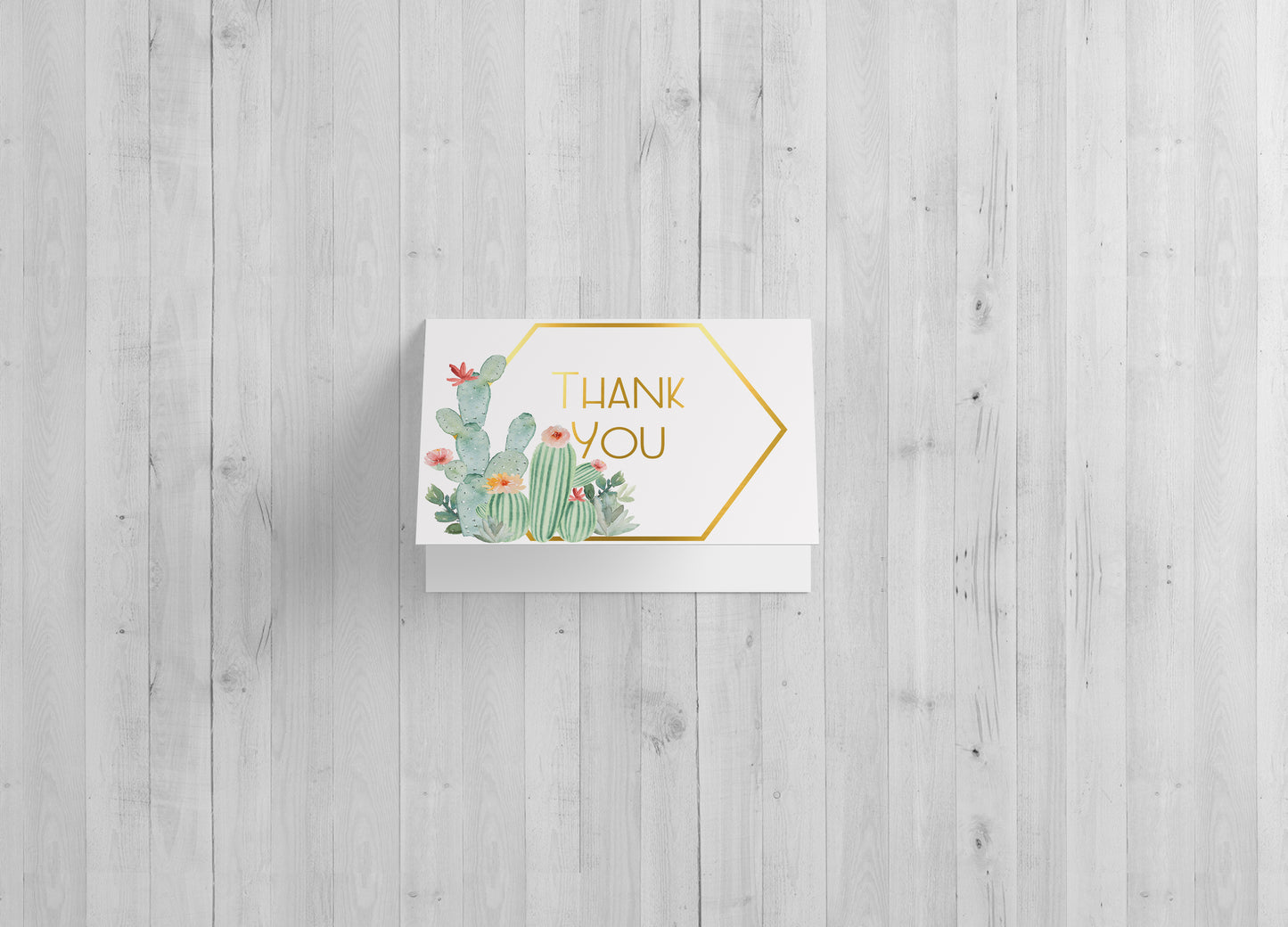 Cactus Thank You - Includes 25 cards