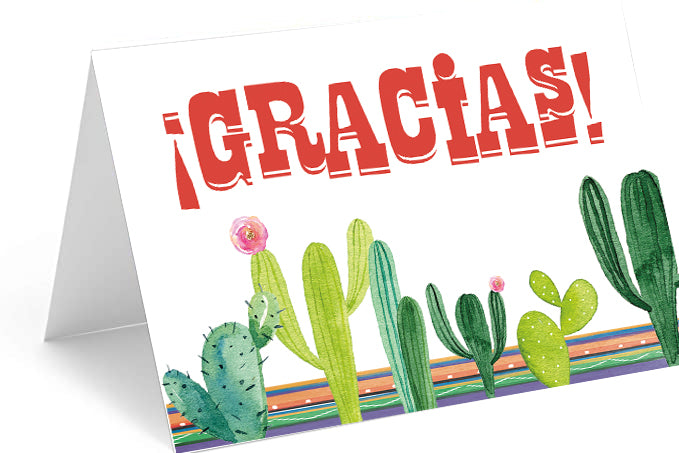 Gracias! Card - Includes 25 cards