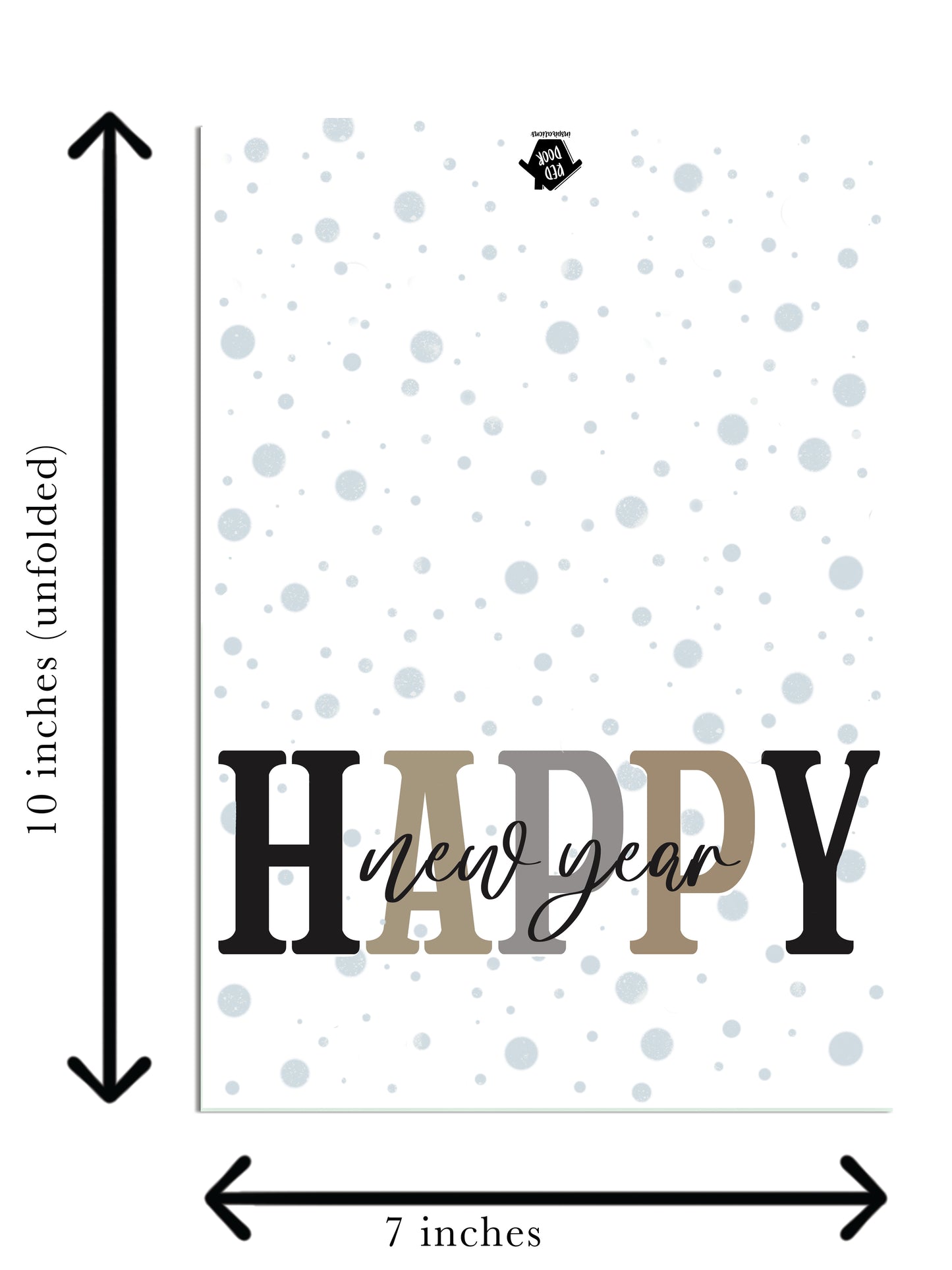 Happy New Year - Single or Set of 25