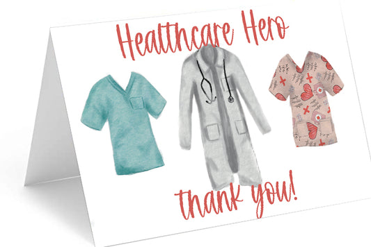 Healthcare Hero Thank You - Includes 25 cards