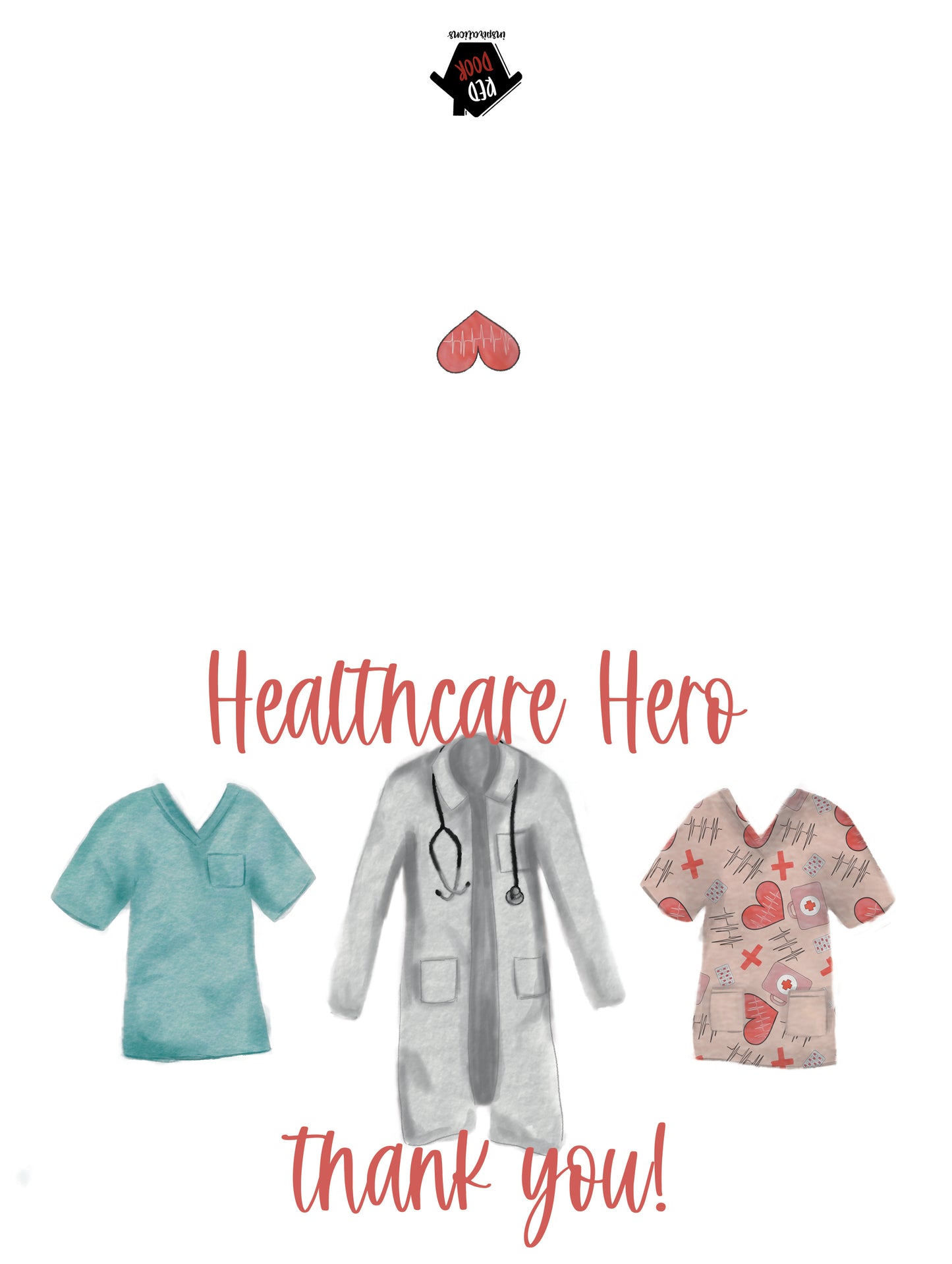 Healthcare Hero Thank You - Includes 25 cards