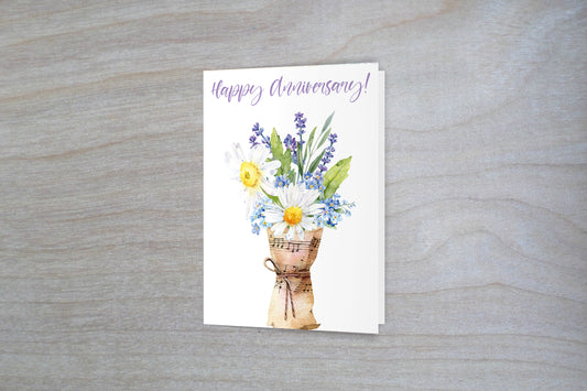 Fundraiser In Remembrance Widow Anniversary Card - Single Card