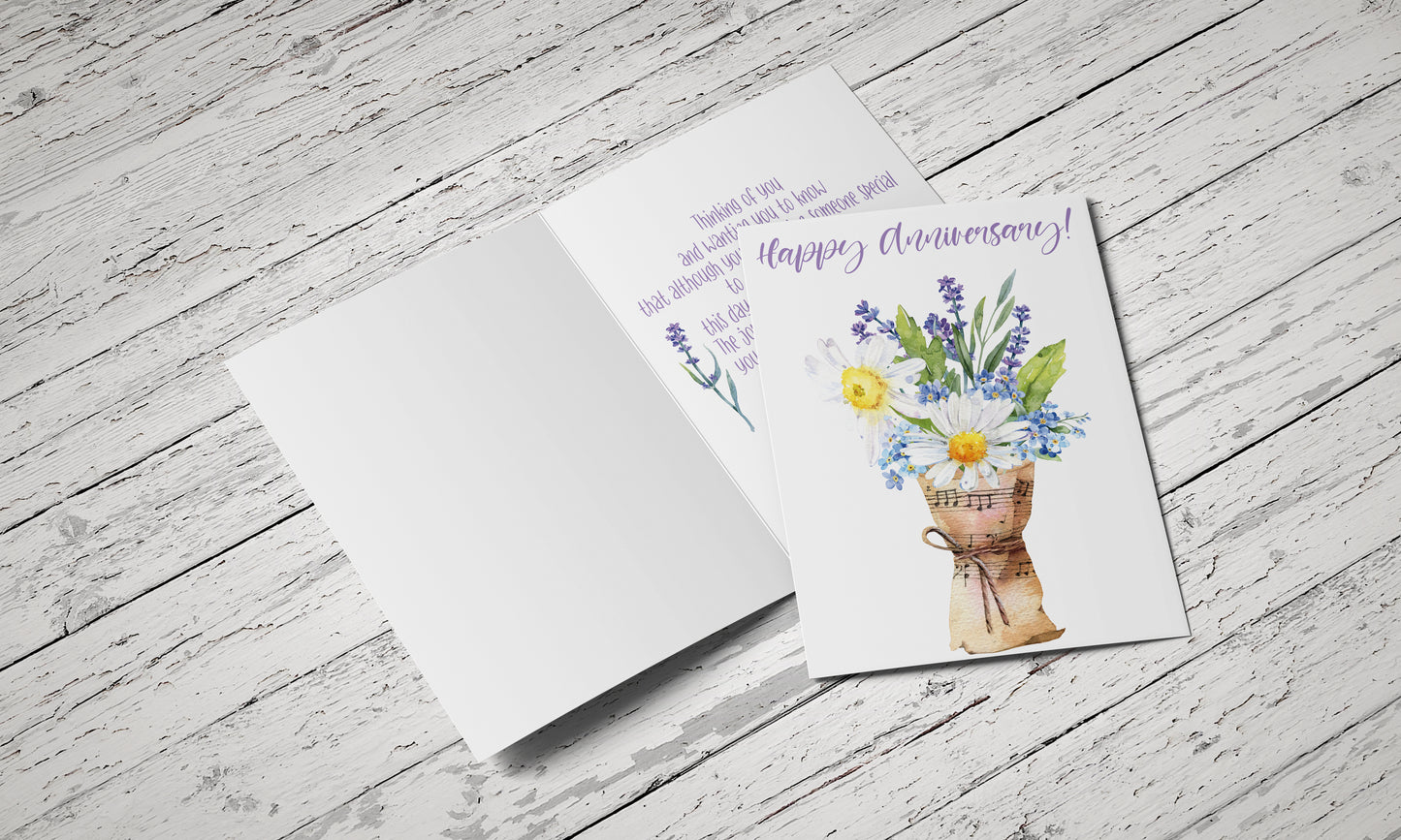 Fundraiser In Remembrance Thinking of You Card - Single Card